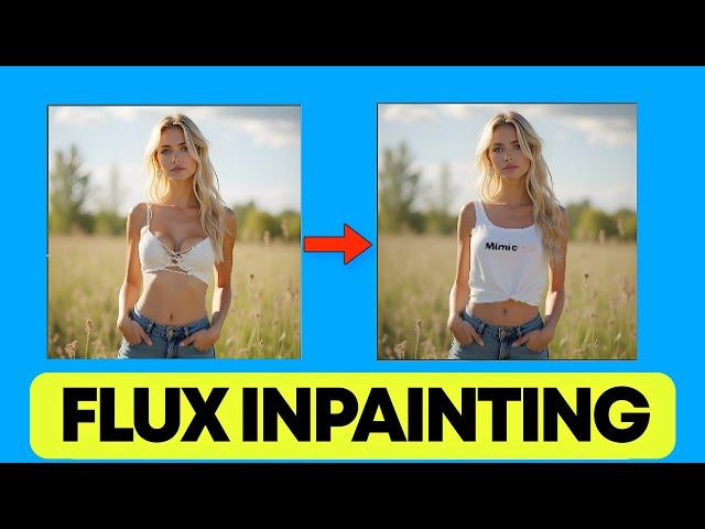 Flux Inpainting: Change Dress with AI | ComfyUI Tutorial for Beginners