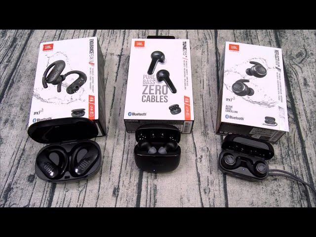 All The New JBL Truly Wireless Earbuds - 2021