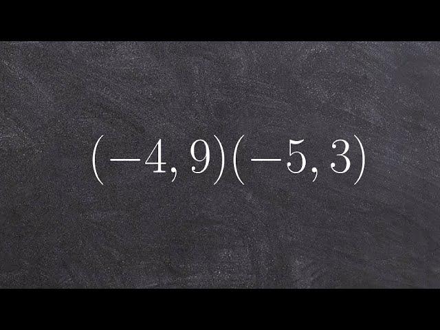 Applying the distance formula to find the distance between two points