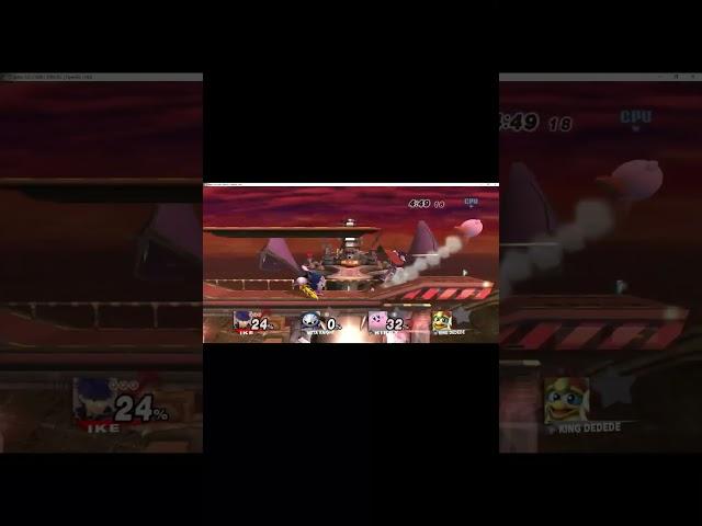 Ike and Meta Knight vs Kirby and King Dedede #gaming #smashbros #ike #kirby #kingdedede #metaknight