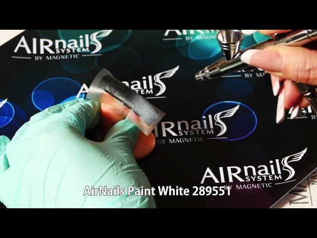 Airnails by Magnetic | Airbrush Design by Svetlana Andreeva