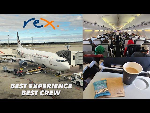 AMAZING REX!! Regional Express ZL31 Flight Experience from Sydney to Melbourne