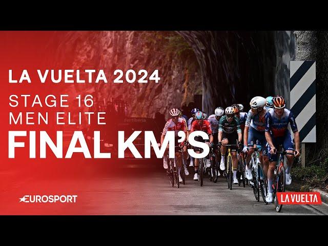 EXTRAORDINARY WIN!  | La Vuelta a España Stage 16 Final Kilometres | Eurosport Cycling