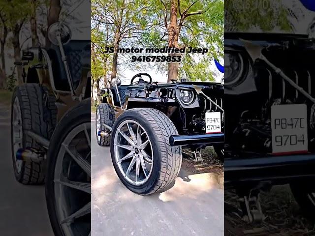 JS motor modified Jeep #mandi #dabwali #shortvideo #viralvideo #modified #jeep #ss #usa #america