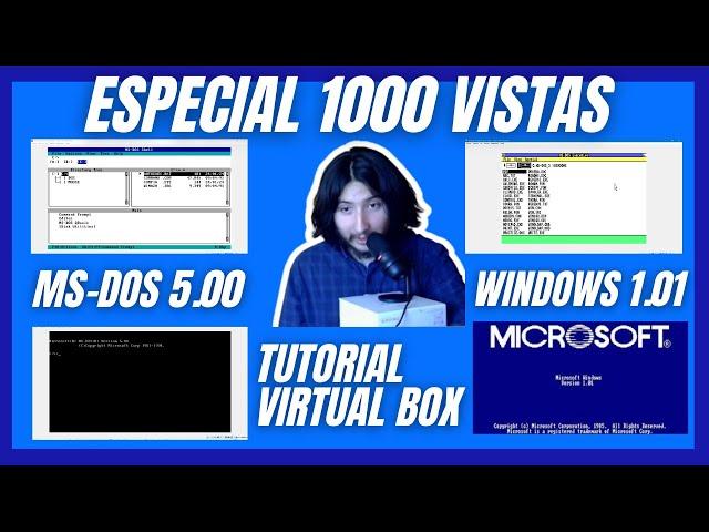 ¿Quieres saber cómo era Windows 1? Acá te enseño a INSTARLO paso a paso en WINDOWS 10 | VIRTUAL BOX