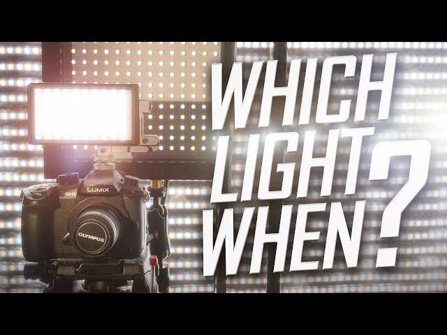 Which LED Lights for Each Situation? 5 Soft LED Lights for Video