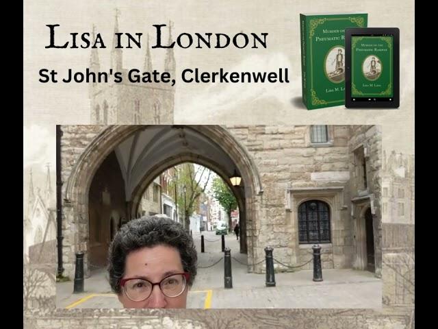 Lisa in London: St John's Gate