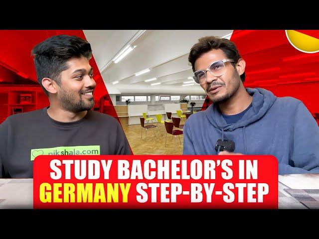 STUDY BACHELORS IN GERMANY  IN 2025 : step by step process