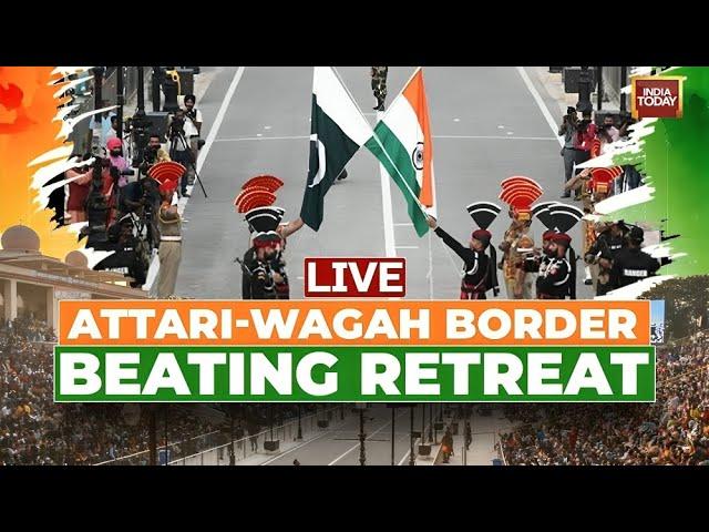 LIVE: Beating Retreat Ceremony | Independence Day | Attari-Wagah Border Beating Retreat Ceremony