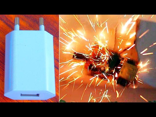 Deadly USB Charger (Fake Apple) + Explosions