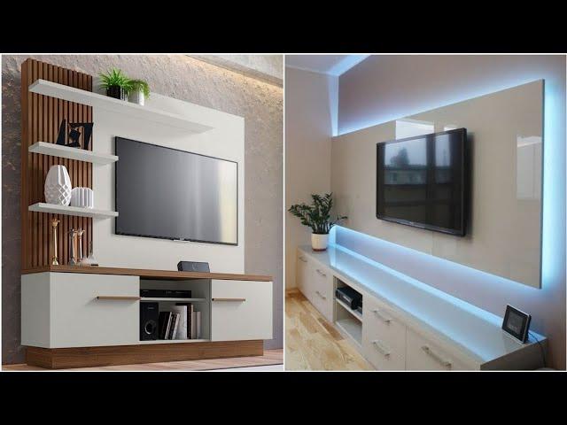 Muebles Para TV Modernos 2024 | Ideas de diseño de estantes para televisores modernos