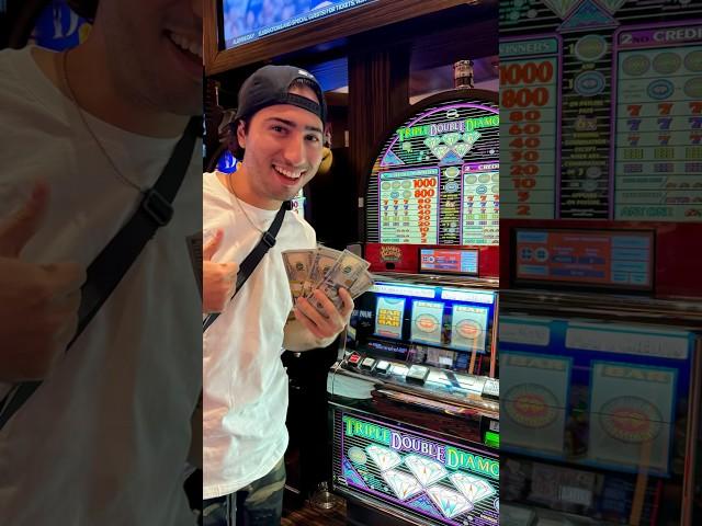 I WON $24,000 ON MY FIRST SPIN! #slots #casino #lasvegas