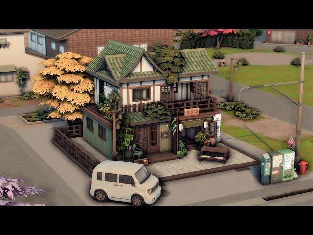 Japanese small house| The Sims4 Speed Build |