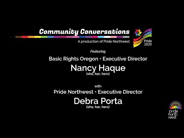 Community Conversations with Basic Rights Oregon