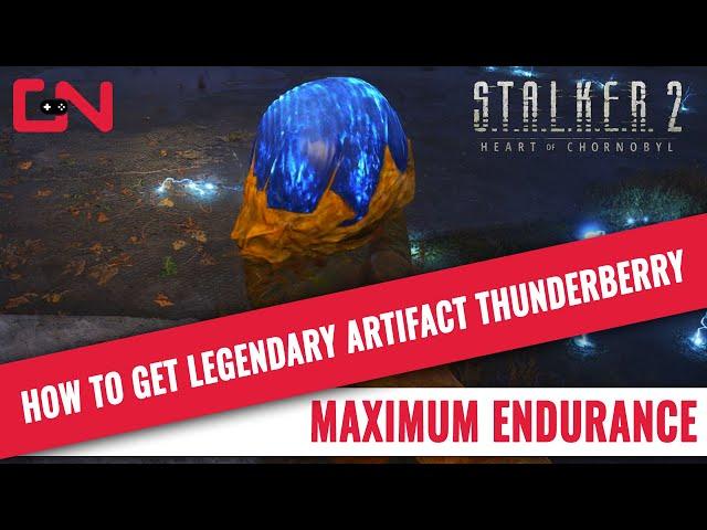 Stalker 2 Thunderberry Legendary Artifact Location in Cement Factory - Get Maximum Endurance