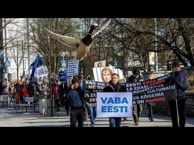 Veiko Huuse selgitus politseiga vestluse kohta 09.04.2021. Seisame Eesti Taas Vabaks rongkäik.
