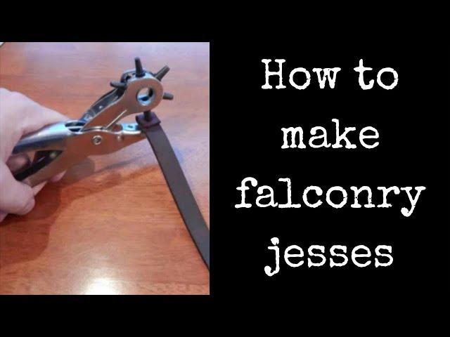How To Make  Falconry Jesses