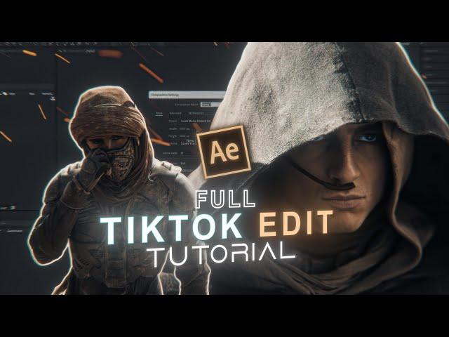 Full tiktok edit tutorial on after effects