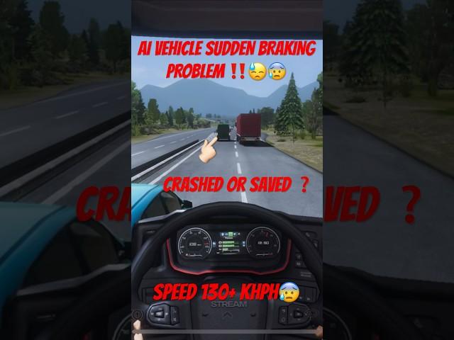 AI VEHICLE SUDDEN BRAKING PROBLEM ‼️IN TRUCKERS EUROPE 3 | SK GAMER OG