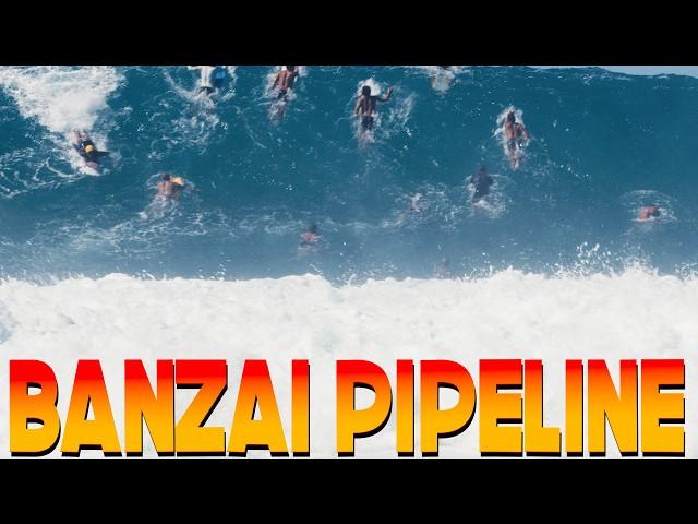 HOURS OF SOLID SURF POUND BANZAI PIPELINE