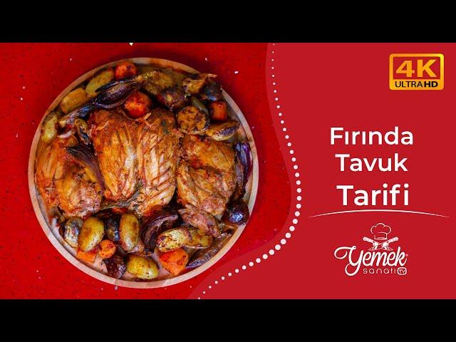 Özel Soslu Fırında Tavuk Tarifi ///// Yemek Sanatı TV ///// 4K