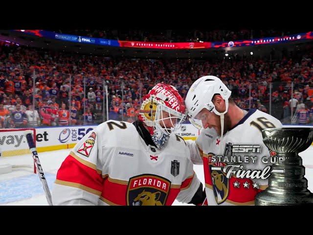 Полная концовка 3-го матча Флорида - Эдмонтон. Версия SPORTSNET и ESPN 14 06 2024