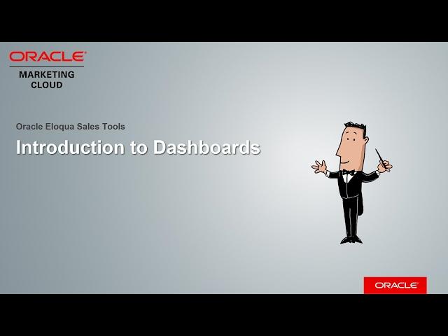 Oracle Eloqua - Introduction to Dashboards