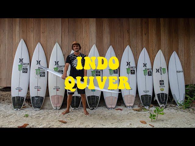 WHAT SURFBOARDS TO TAKE ON A INDO TRIP | VON FROTH