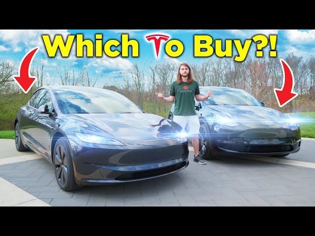 Should you buy a Model 3 or Model Y in 2024?