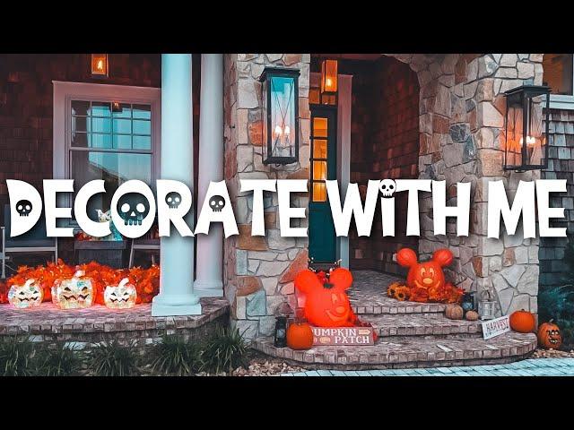 Fall Decorate With Me : Halloween DIY & Outdoor Disney Decor