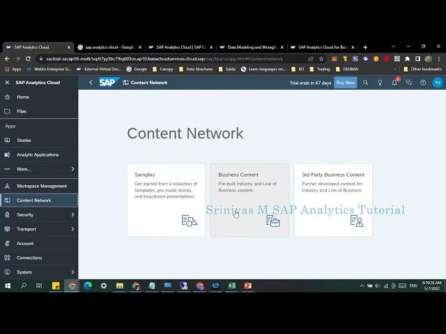 SAC Introduction, Creation of Dimension and Update data using csv File