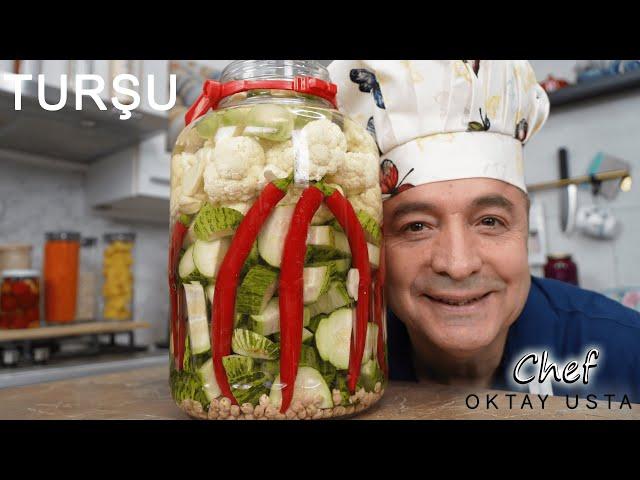 TURŞU TARİFİ ️Tam Ölçü, Çıtır Çıtır Turşu | Chef Oktay Usta