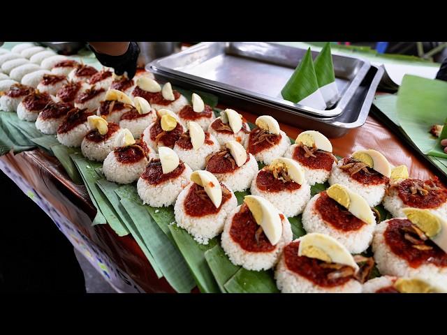 Pasar Tani Bukit Angkasa | Malaysia Street Food | Kuala Lumpur Pasar Pagi