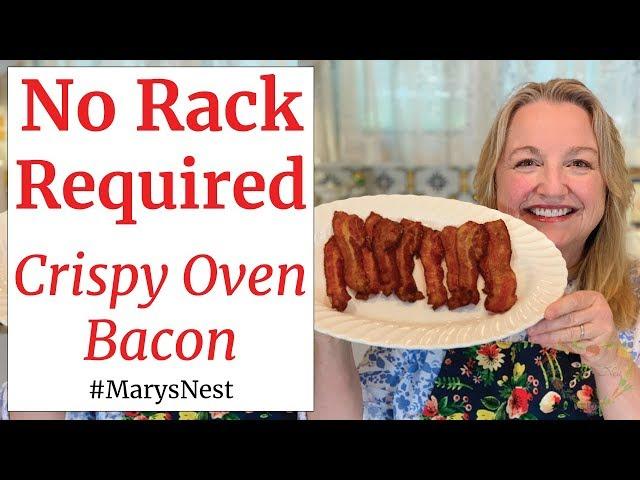 How to Cook Crispy Bacon in the Oven - Perfect Every Time and Easy Cleanup