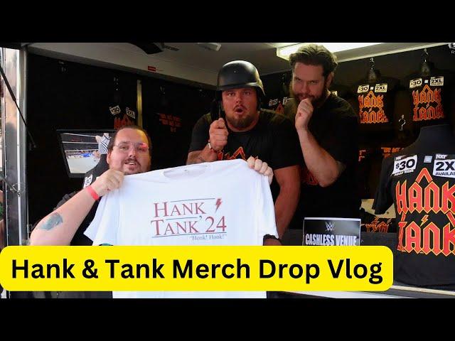 WWE Hank and Tank Merch Release Vlog | WWE NXT Superstars Hank and Tank