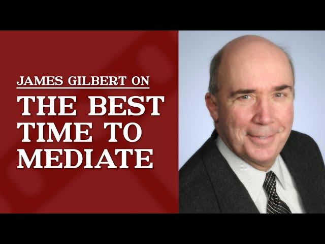 When is the best time to mediate in the life of a case – pre-suit, pre-discovery, post discovery?