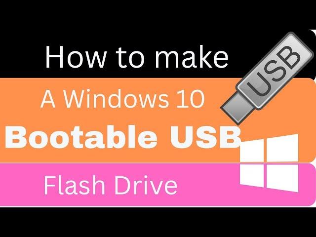 How To Make A Windows 10 Bootable USB For FREE | make bootable USB in CMD and Rufus
