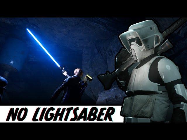 Can You Beat Star Wars Jedi Fallen Order Without A Lightsaber? (part 1)