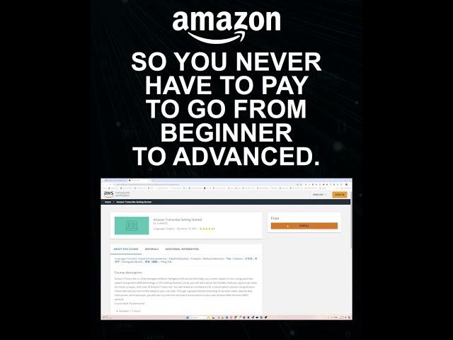 Amazon Free AI Courses