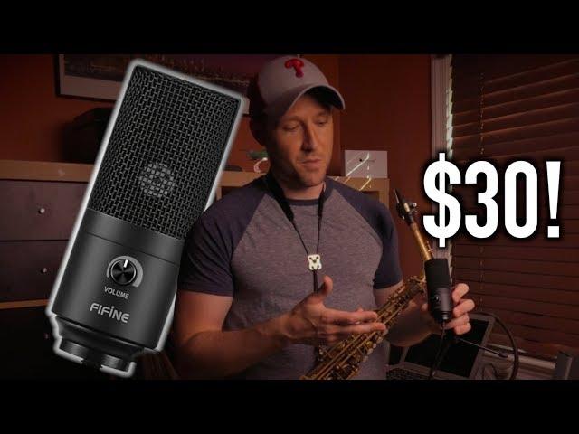 Fifine Condenser Microphone K669B Review/Test