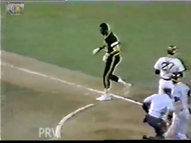 1977 MLB All Star Game  Dave Parker could run look at The Big Guy score from first