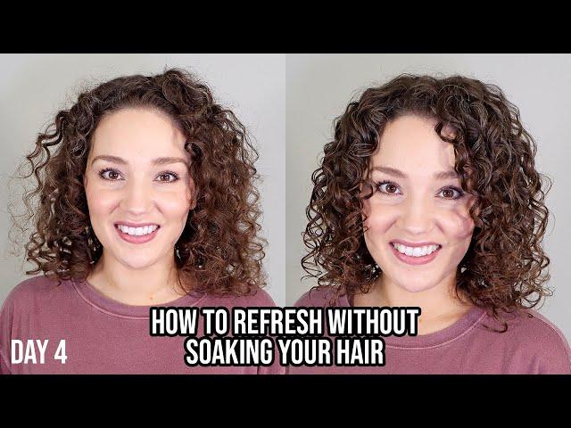 How to Refresh Curls with Little to No Water & Prevent Damage