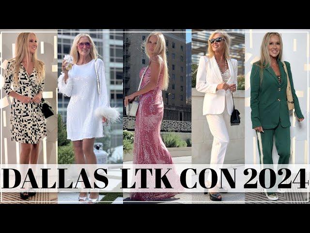 DALLAS LTK CON 2024 Vlog | LUXURY Haul | Event Outfits | COACH *It Bags*