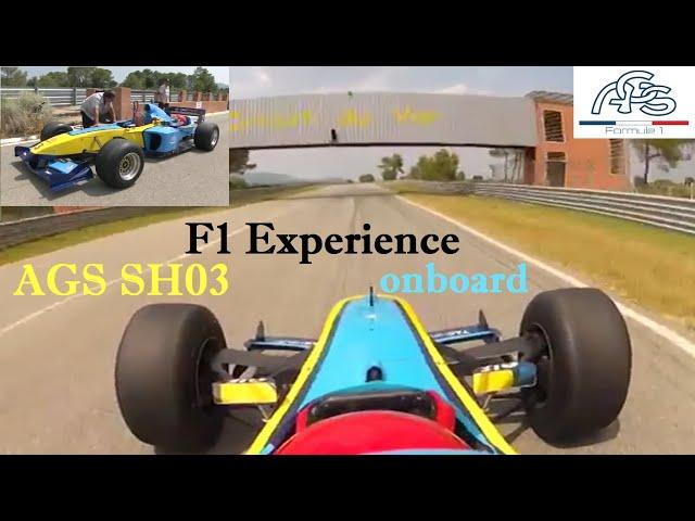 AGS SH03 paddle shifted F1 Driving Experience 2013 @ Circuit du Var Le Luc en Provence