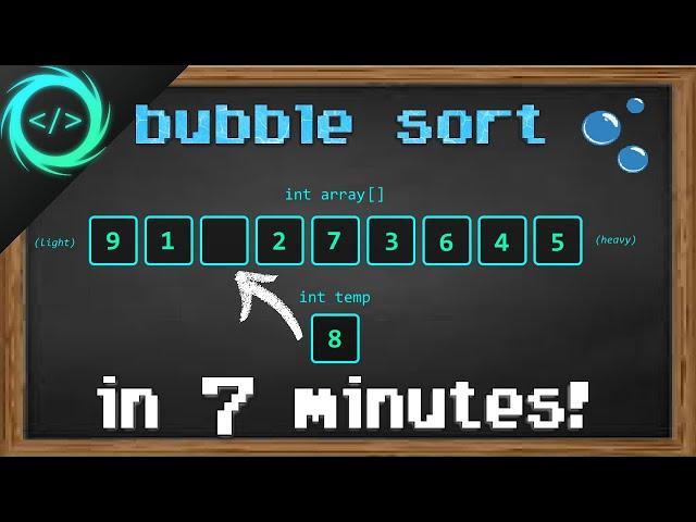 Learn Bubble Sort in 7 minutes 