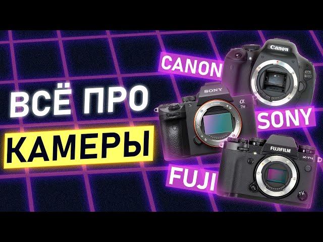 Как ВЫБРАТЬ КАМЕРУ для Съёмки ВИДЕО? ЛУЧШИЙ Гайд про Камеры | Sony, Fujifilm, Canon, Panasonic