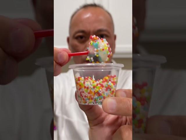  ASMR DIPPIN’ DOTS LOLLIPOP WITH CANDY BEADS COTTON CANDY FLAVOR EATING SOUNDS  ORIGINAL LENGTH 