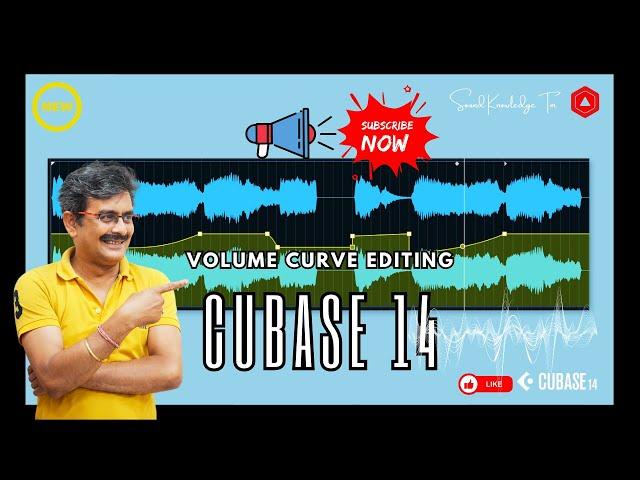 The #1 VOLUME CURVE EDITING Mistake You're Making in Cubase 14 Pro