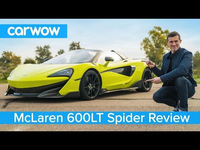 McLaren 600LT Spider 2020 FULL review - and see why it's great for toasting marshmallows!