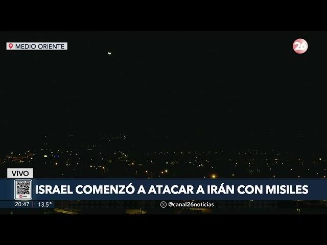  AHORA - URGENTE | ISRAEL ATACA IRÁN con MISILES